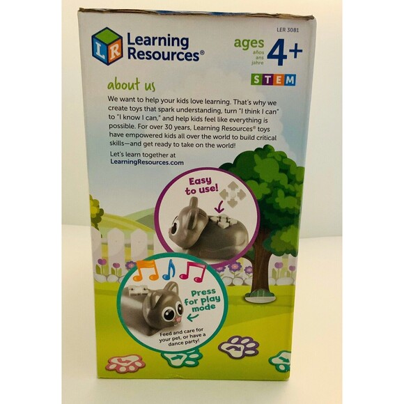 Learning Resource Preschool Coding Critters STEM Skills Scamper & Sneaker - Picture 5 of 12